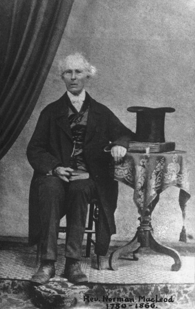 Rev. Norman McLeod by New Zealander Photographer
